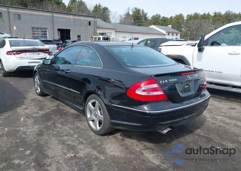 2005 Mercedes-Benz Clk 500 из США, поврежденный, VIN WDBTJ75J45F142259